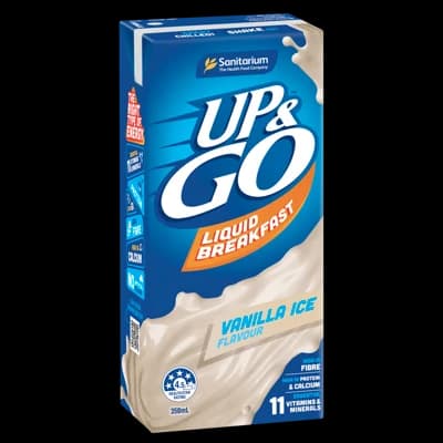 Up & Go Liquid Breakfast Vanilla Ice Flavour 1