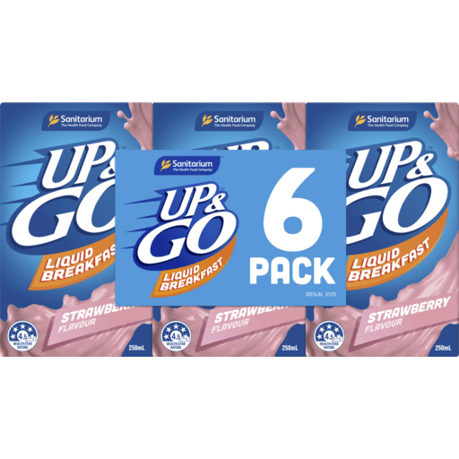 Up & Go Liquid Breakfast Strawberry Flavour