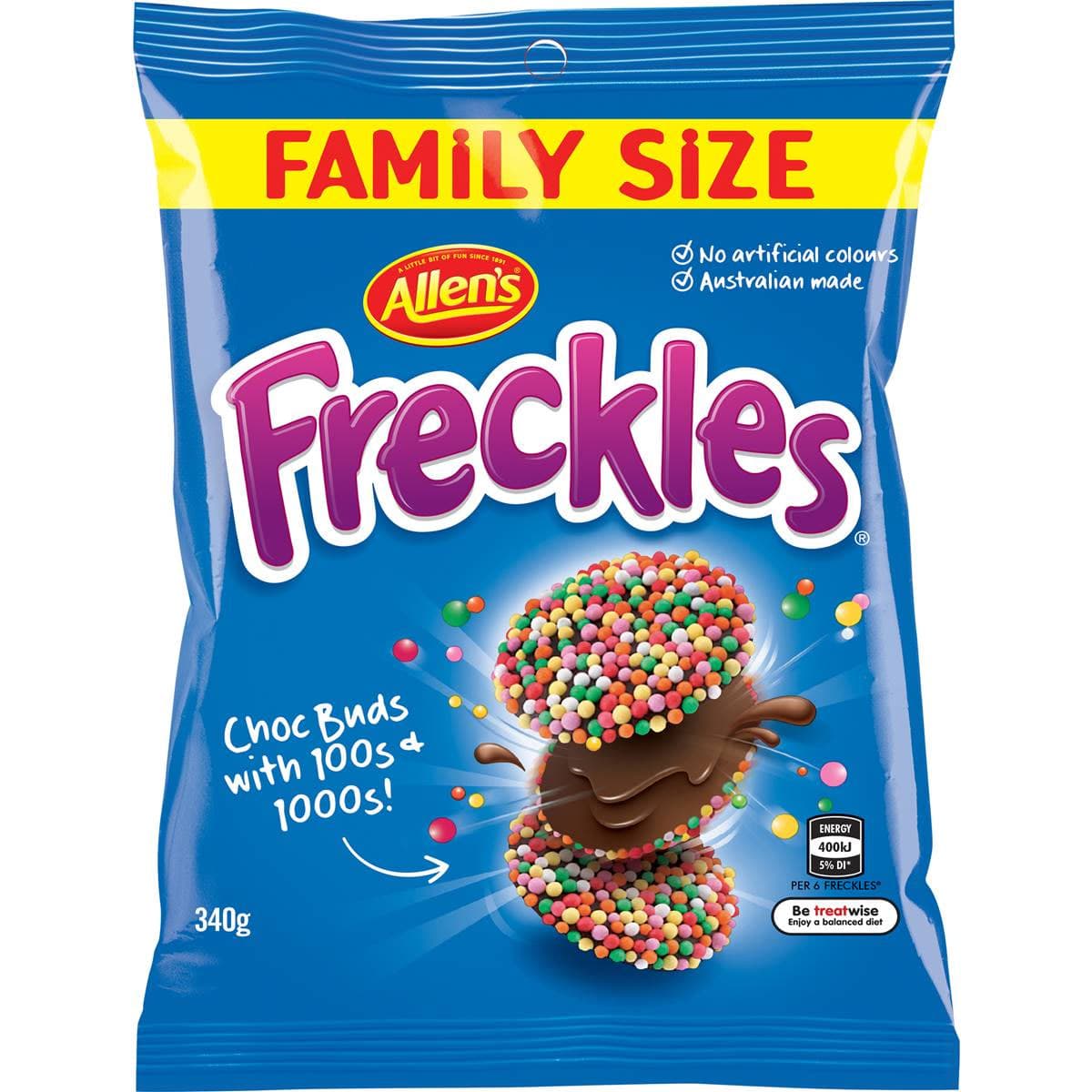 Freckles Choco Bands Family Size