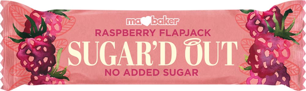 Raspberry Flapjack No Add Sugar