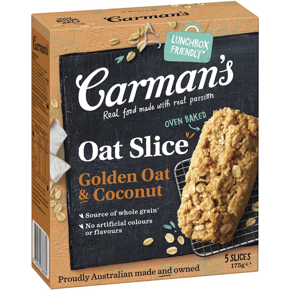 Oat Slice Golden Oat & Coconut 