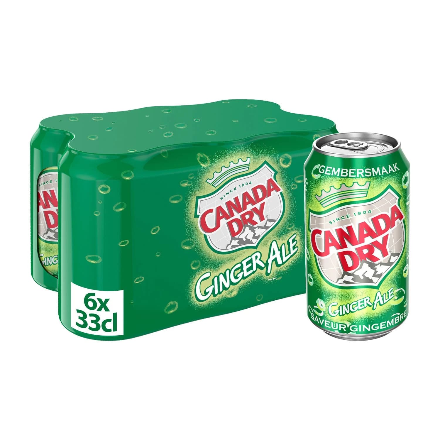 ទឹកក្រូច ១យួ ៦កំប៉ុង-Canada Dry