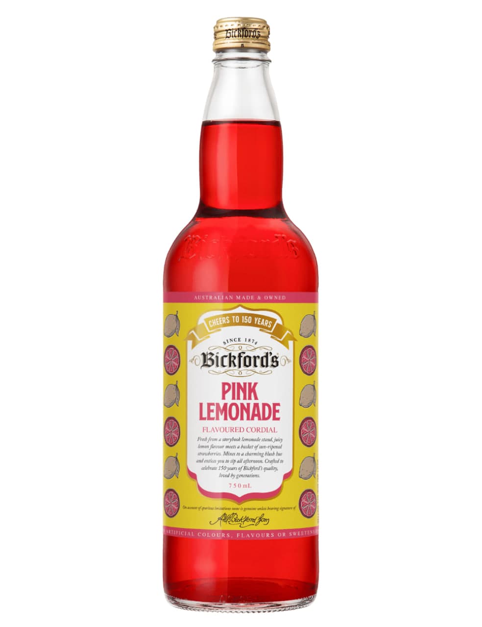 Pink Lemonade Cordial 