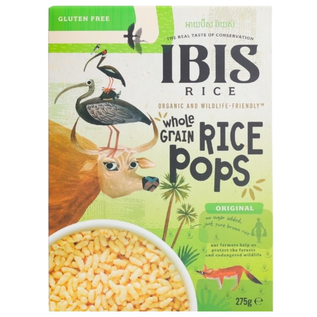 Gluten Free Whole Grain Rice Pops Original 1