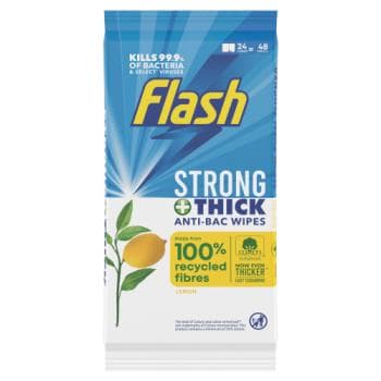 Strong Thick Cleaning Wipes Lemon 