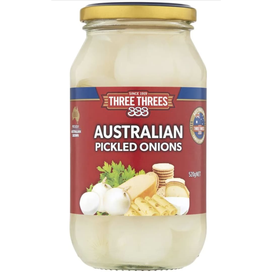 Australian Pickled Onions - Three Threes 1