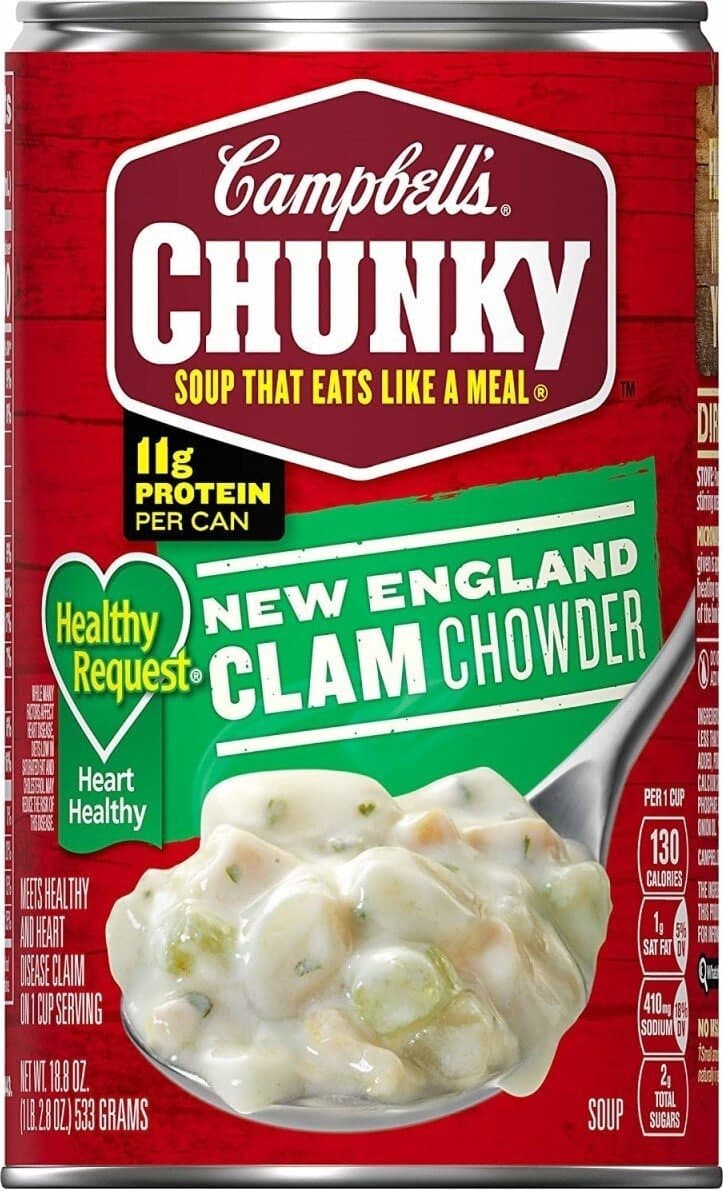 Chunky New Clam England Chowder