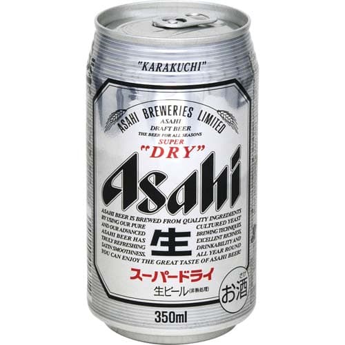 Asahi Draft Dry Beer