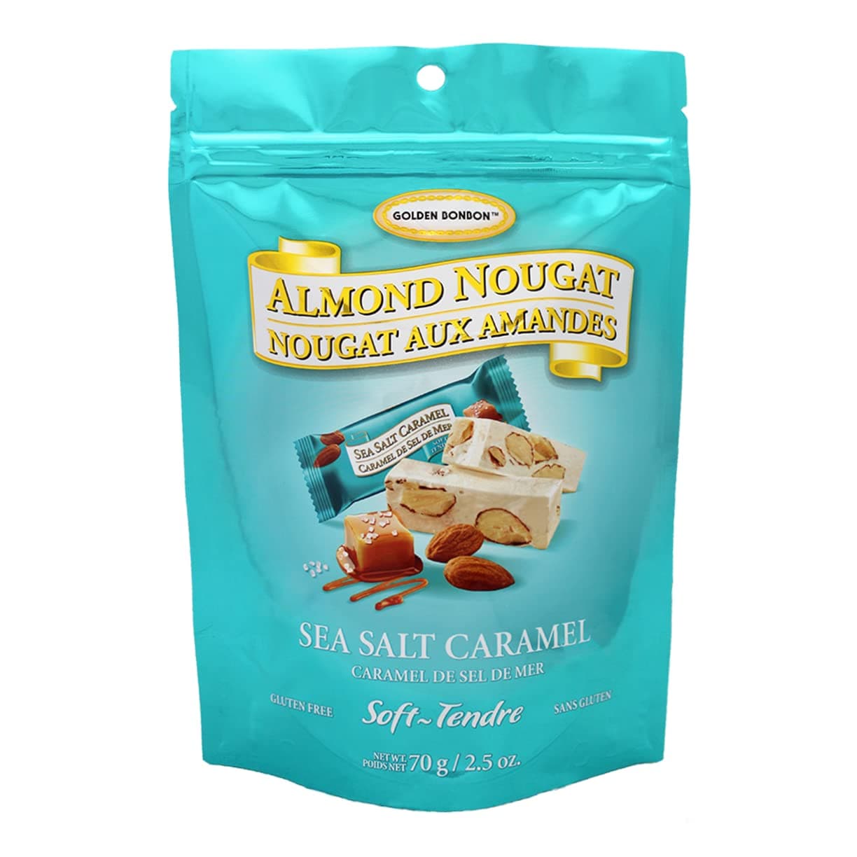 Almond Nuggets Sea Salt Caramel 