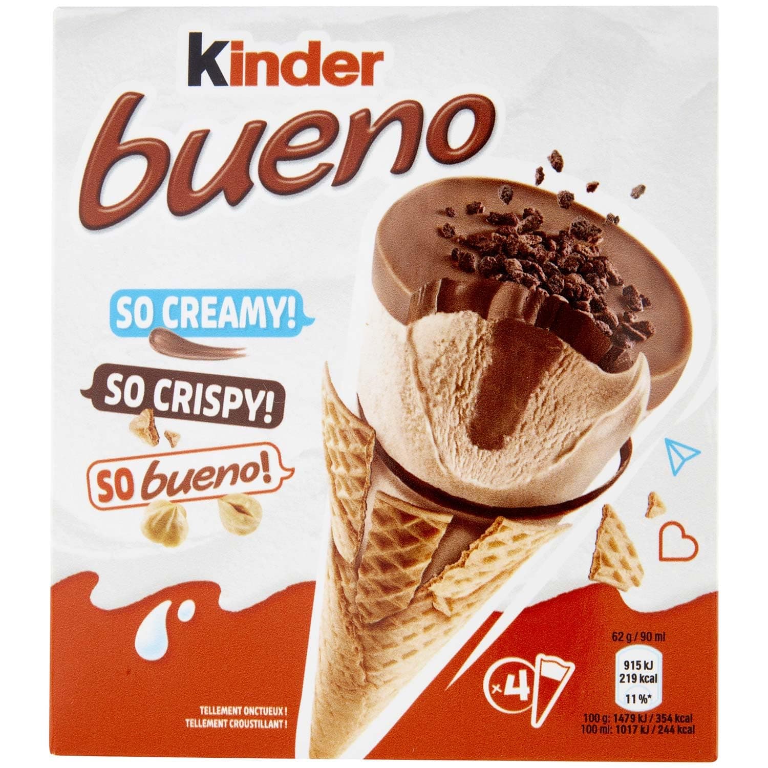 Kinder Bueno Choco Ice Cream Corn 