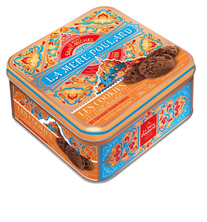 All Chocolate French Cookies 