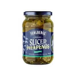 Sliced Jalapenos Pickled - Fehlbergs