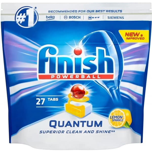 Powerball Quantum Lemon Dishwash Capsules