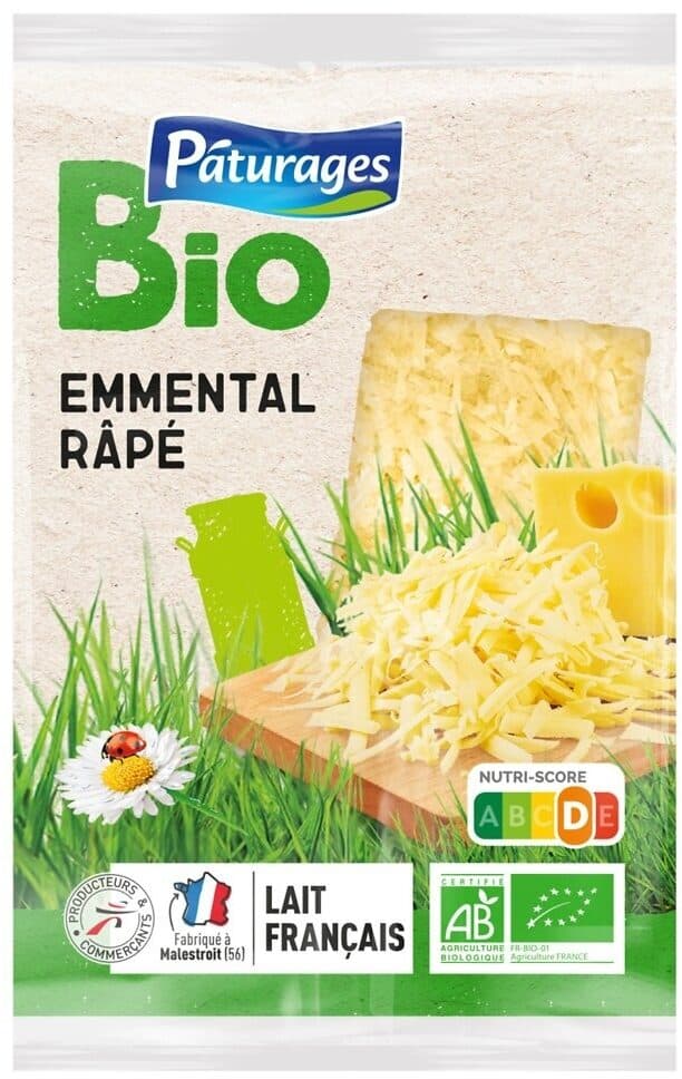 Organic Emmental Shredded
