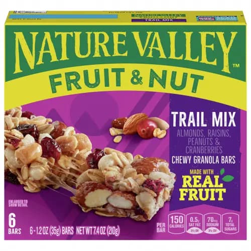Fruit & Nut Trail Mix Chewy Granola Bars