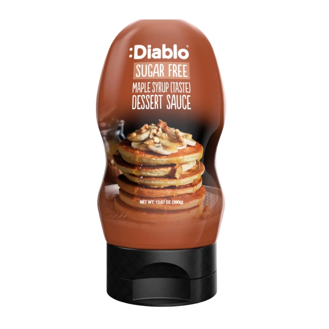 Maple Syrup Dessert Sauce Sugar Free - Diabio 1