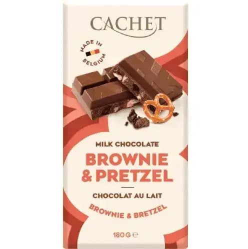 Milk Chocolate Brownie & Pretzel
