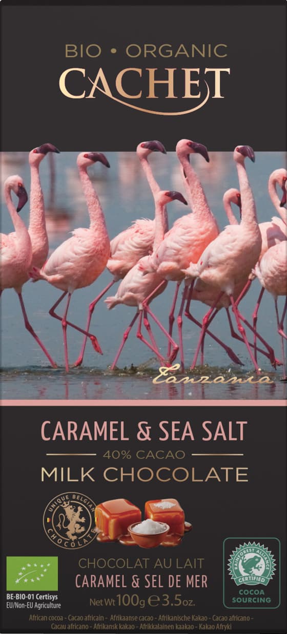 Organic Milk Chocolate Caramel & Sea Salt