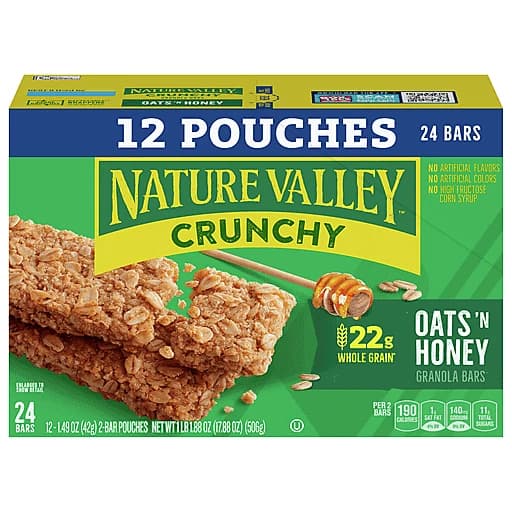 Crunchy Oats and Honey Granolar Bars