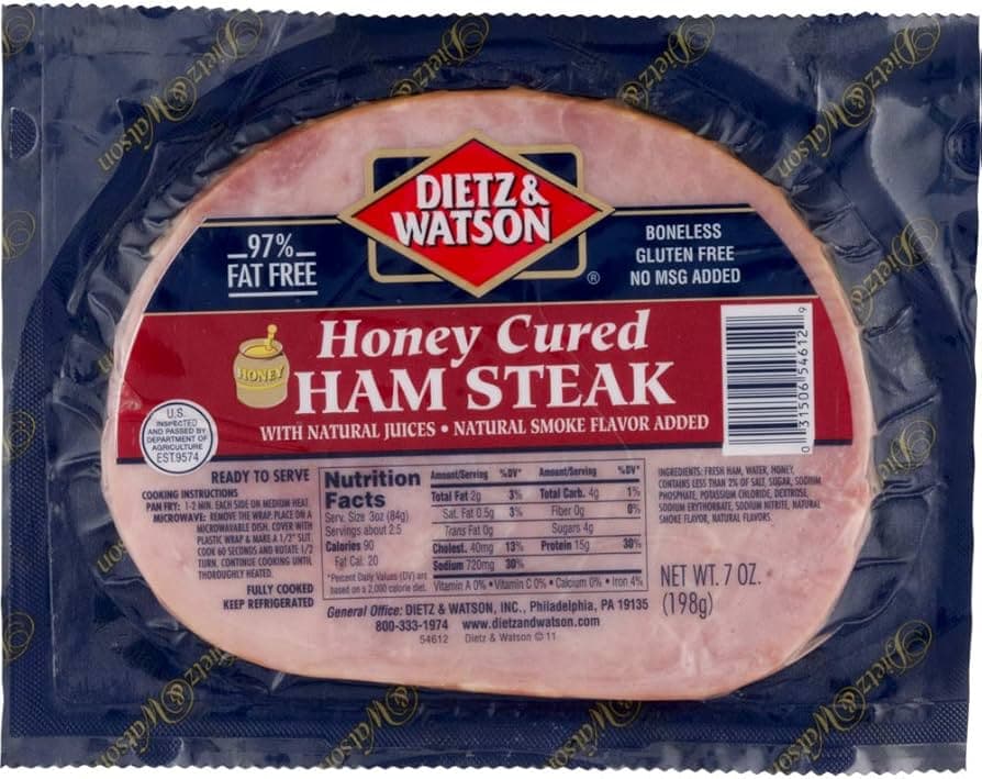 Honey Cured Ham Steak 