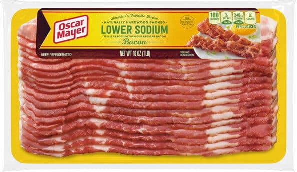Smoked Bacon Lower Sodium 