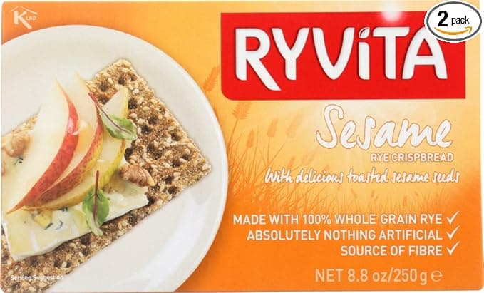 Sesame Rye Crispbread 1
