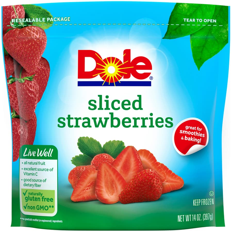 Sliced Strawberries 