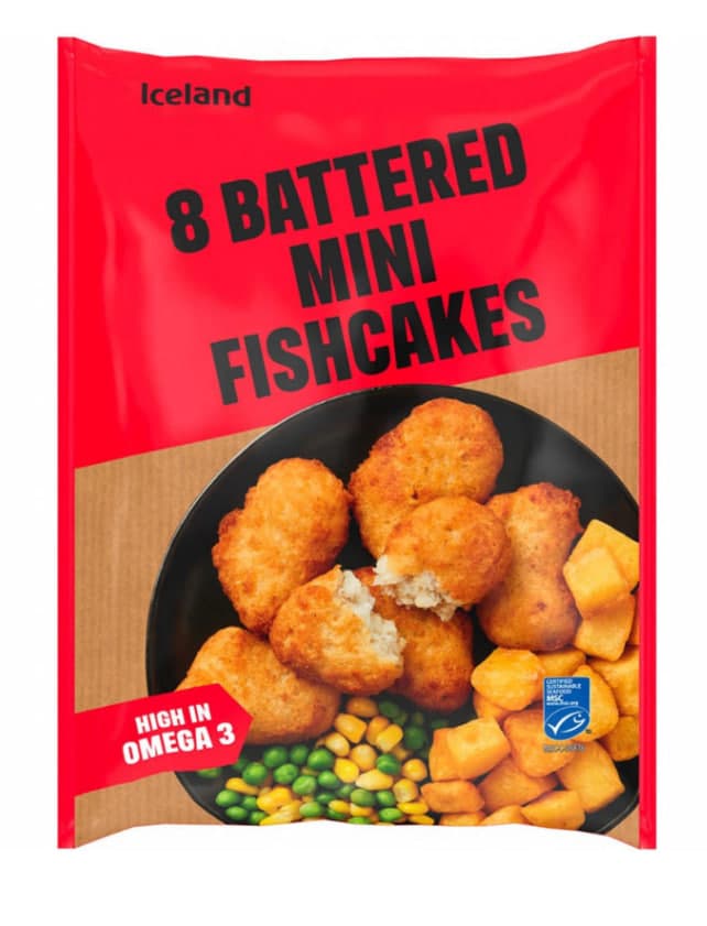 Battered Mini Fishcakes