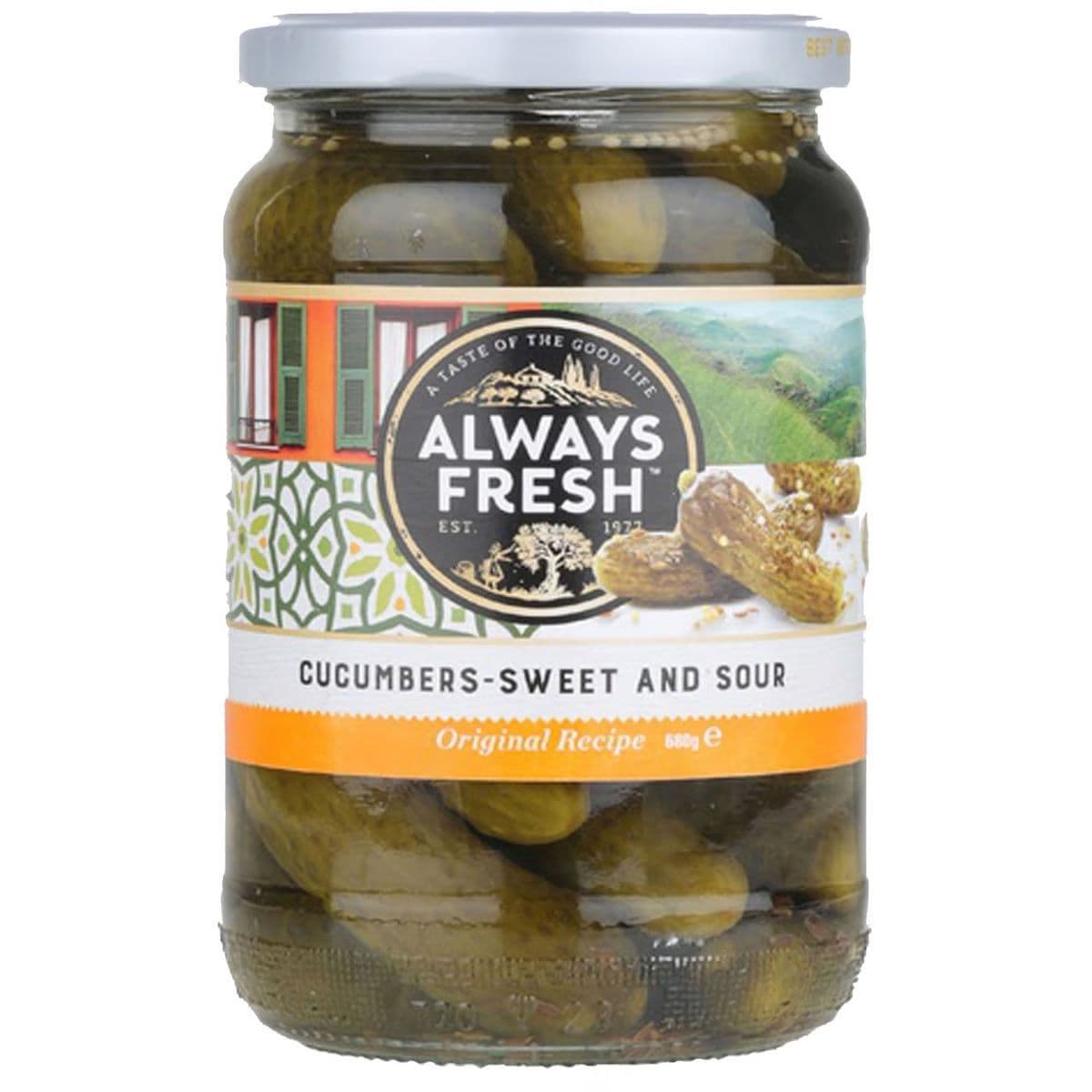 Original Sweet & Sour Cucumbers