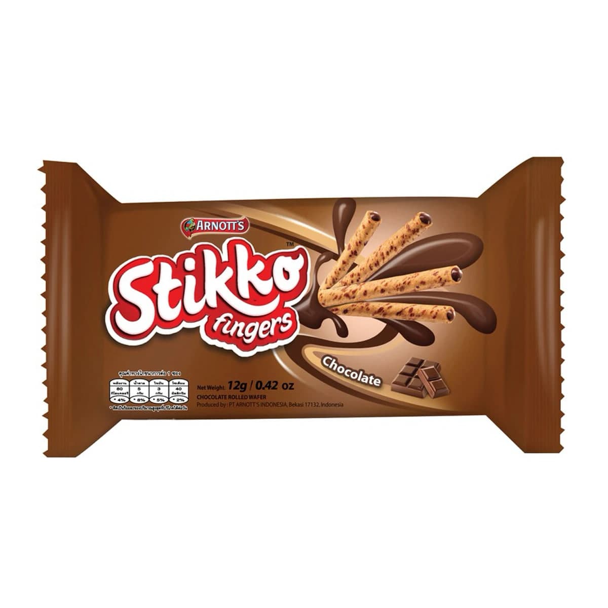 Stikko Fingers Chocolate