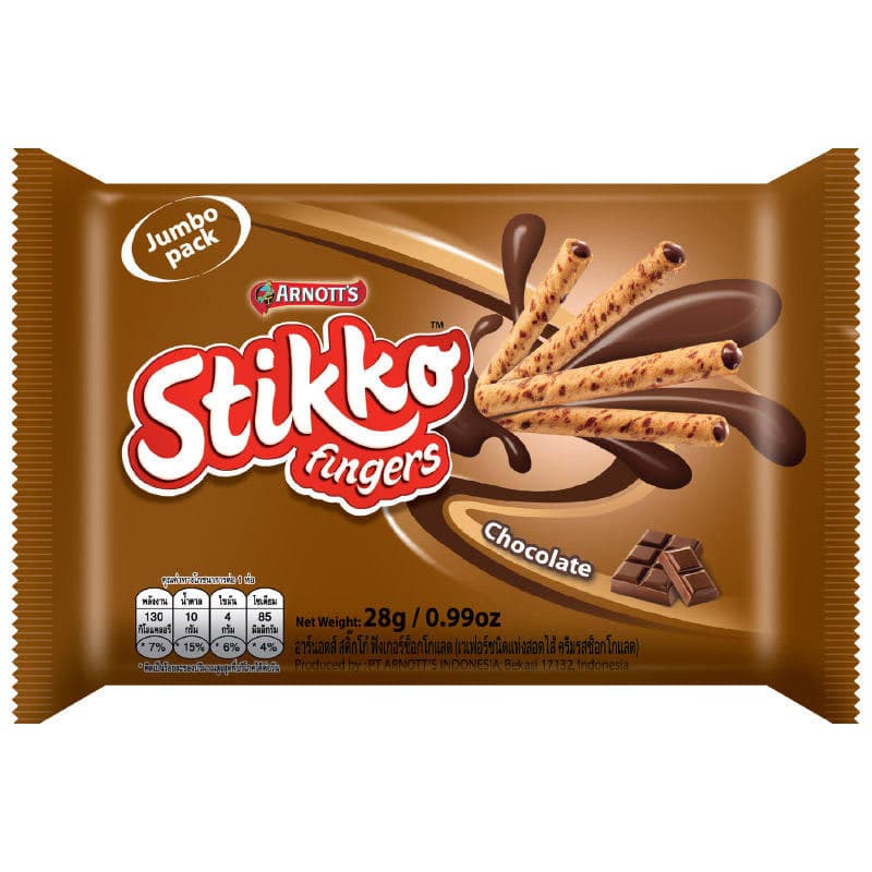 Stikko Fingers Chocolate