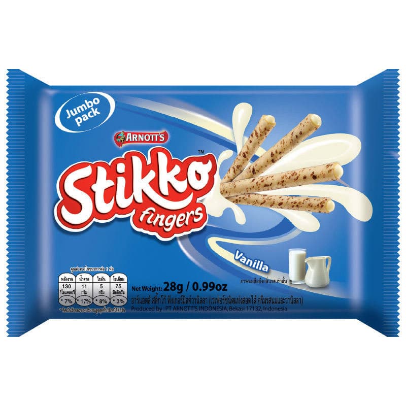 Stikko Fingers Vanilla