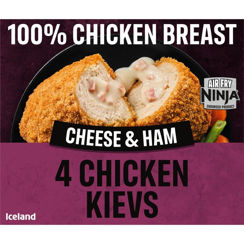 Chicken Breast Cheese & Ham Filled