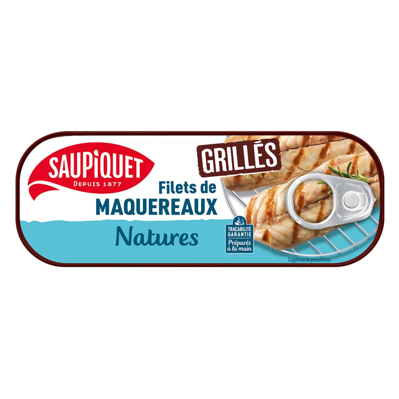 Grilled Mackerel Fillets Nature