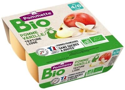 Organic Apple Vanilla No Sugar Added