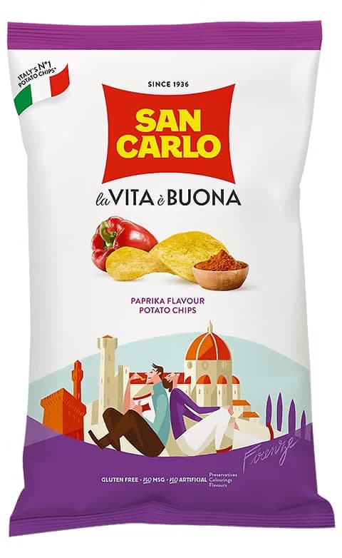 Potato Chips Paprika Flavour