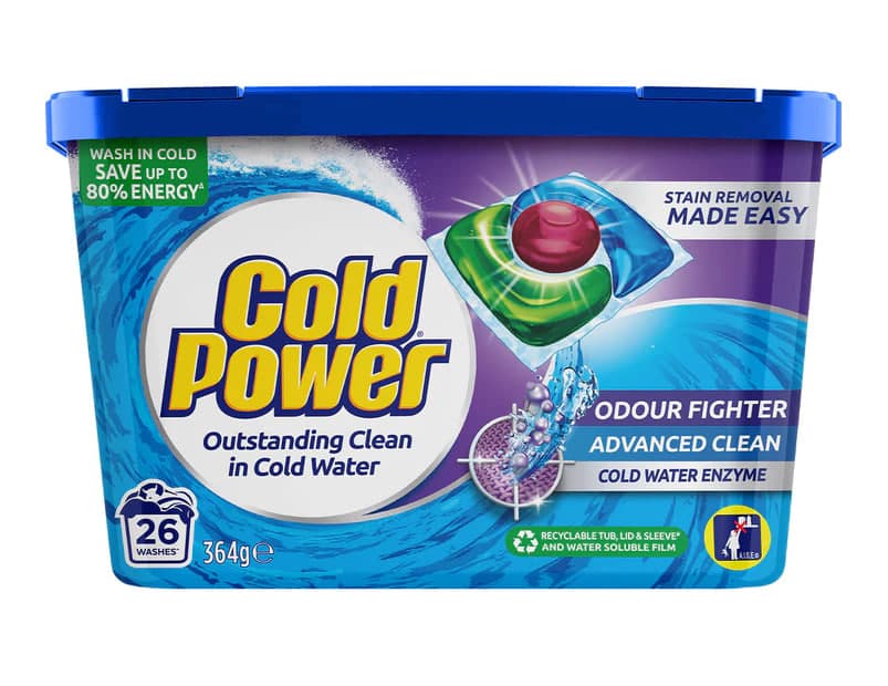 Detergent Odour Fighter Advanced Clean Capsules 