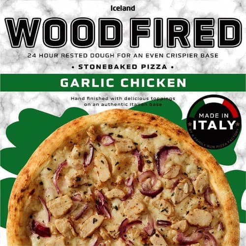 Stonebaked Pizza Garlic Chicken
