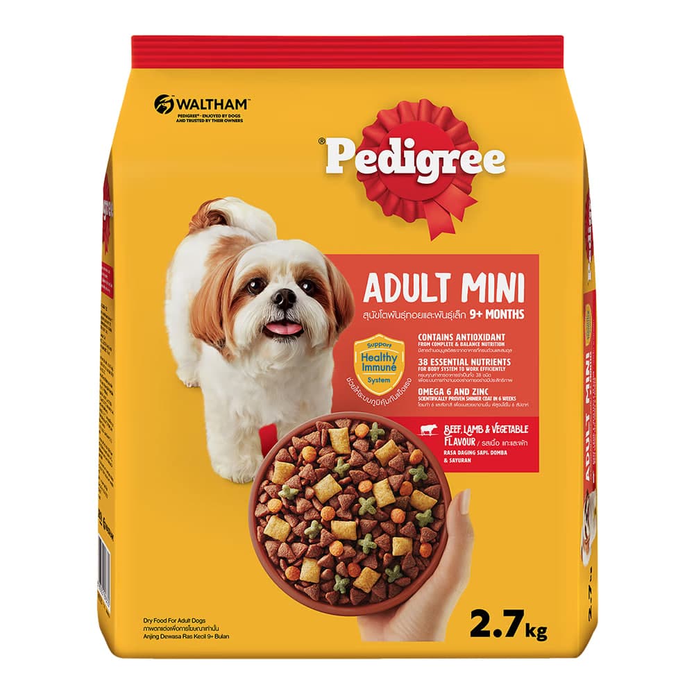 Adult Mini Beef, Lamb & Vegetable Flavour