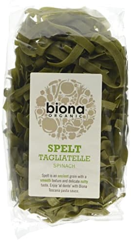 Organic Spelt Tagliatelle Spinach