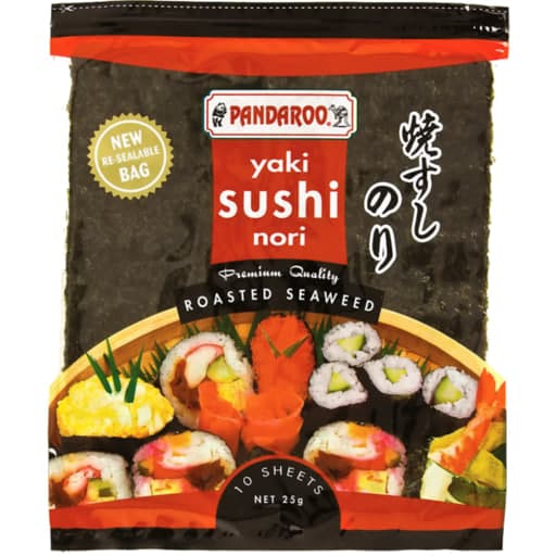 Gluten Free Roasted Seaweed Sushi Sheets
