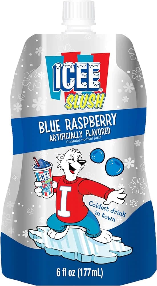 Blue Raspberry Artificially Slush