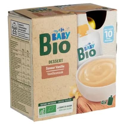 Organic Vanilla Dessert	