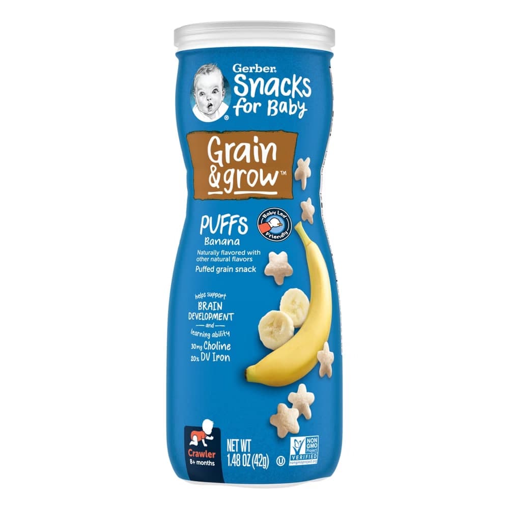 Grain & Grow Puffs Banana 