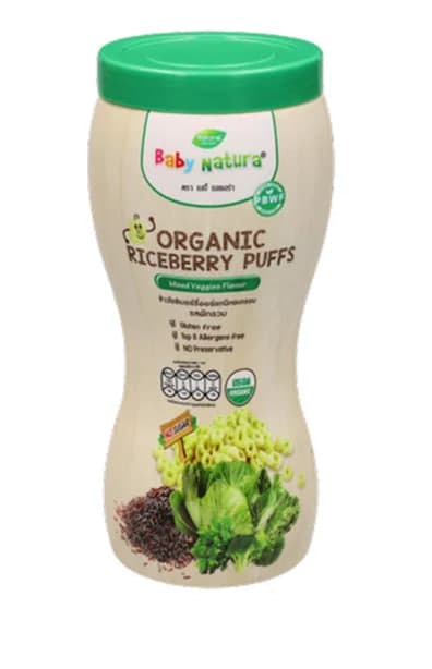 Organic Riceberry Puffs