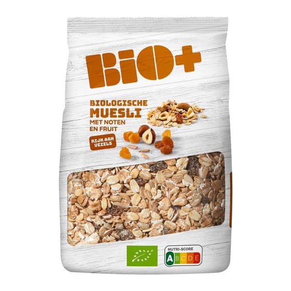 Organic Muesli with Nuts & Fruits - Bio+