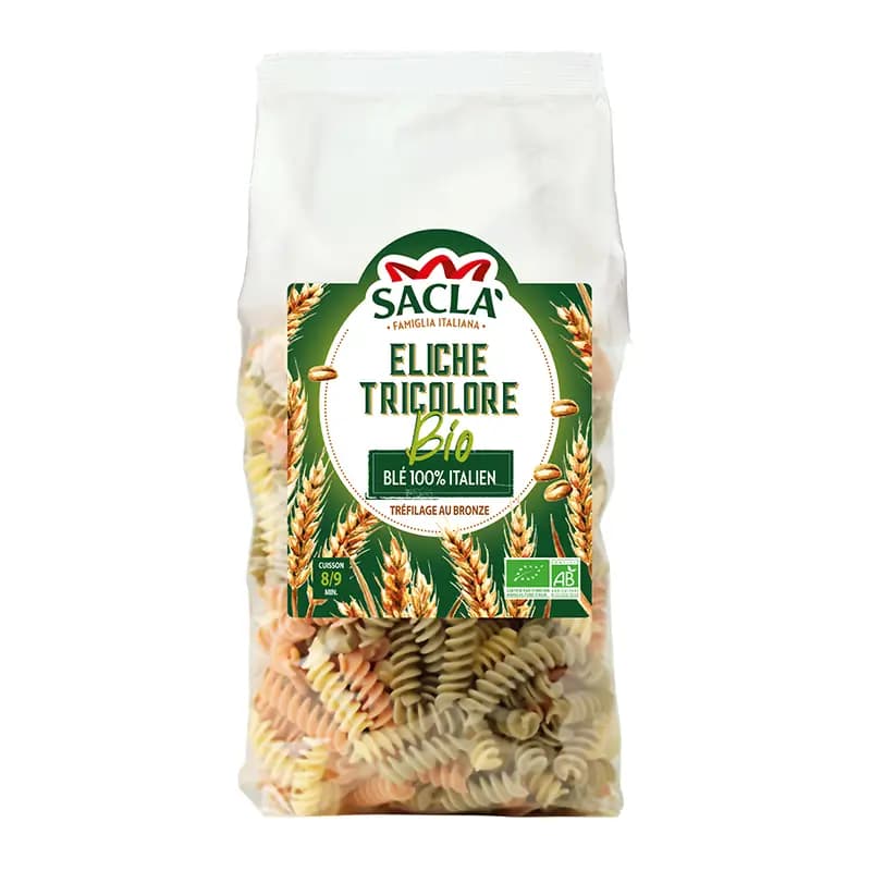 Organic Eliche Tricolore
