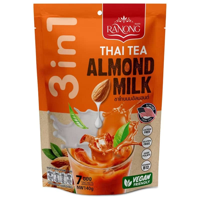 Thai Tea Almond Milk 1