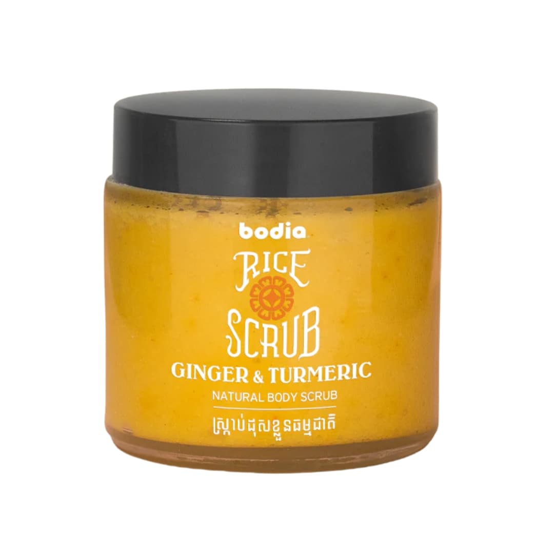 Body Rice Scrub - Ginger & Turmeric