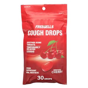 Cough Drops Menthol Cherry 